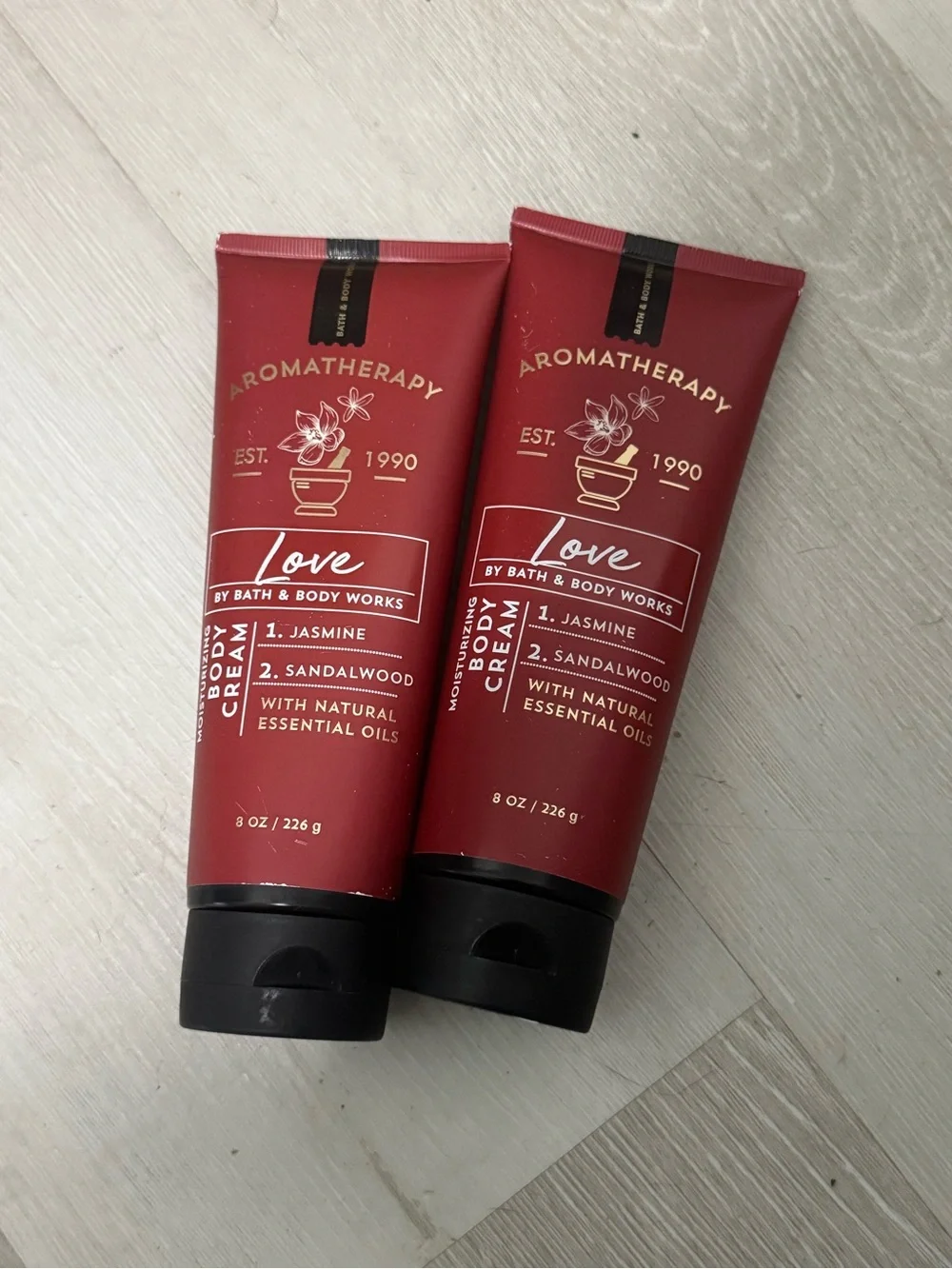 Bath & Body Works Aromatherapy Love Moisturizing Body Cream -2 pack